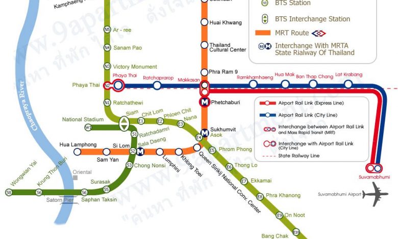 Hướng dẫn di chuyển bằng tàu điện ngầm (MRT) và tàu điện trên cao (BTS) ở Thái Lan – BestPrice