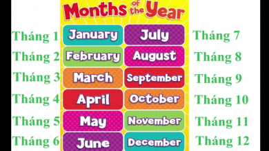 Bạn biết gì về các tháng trong tiếng Anh? – Yola